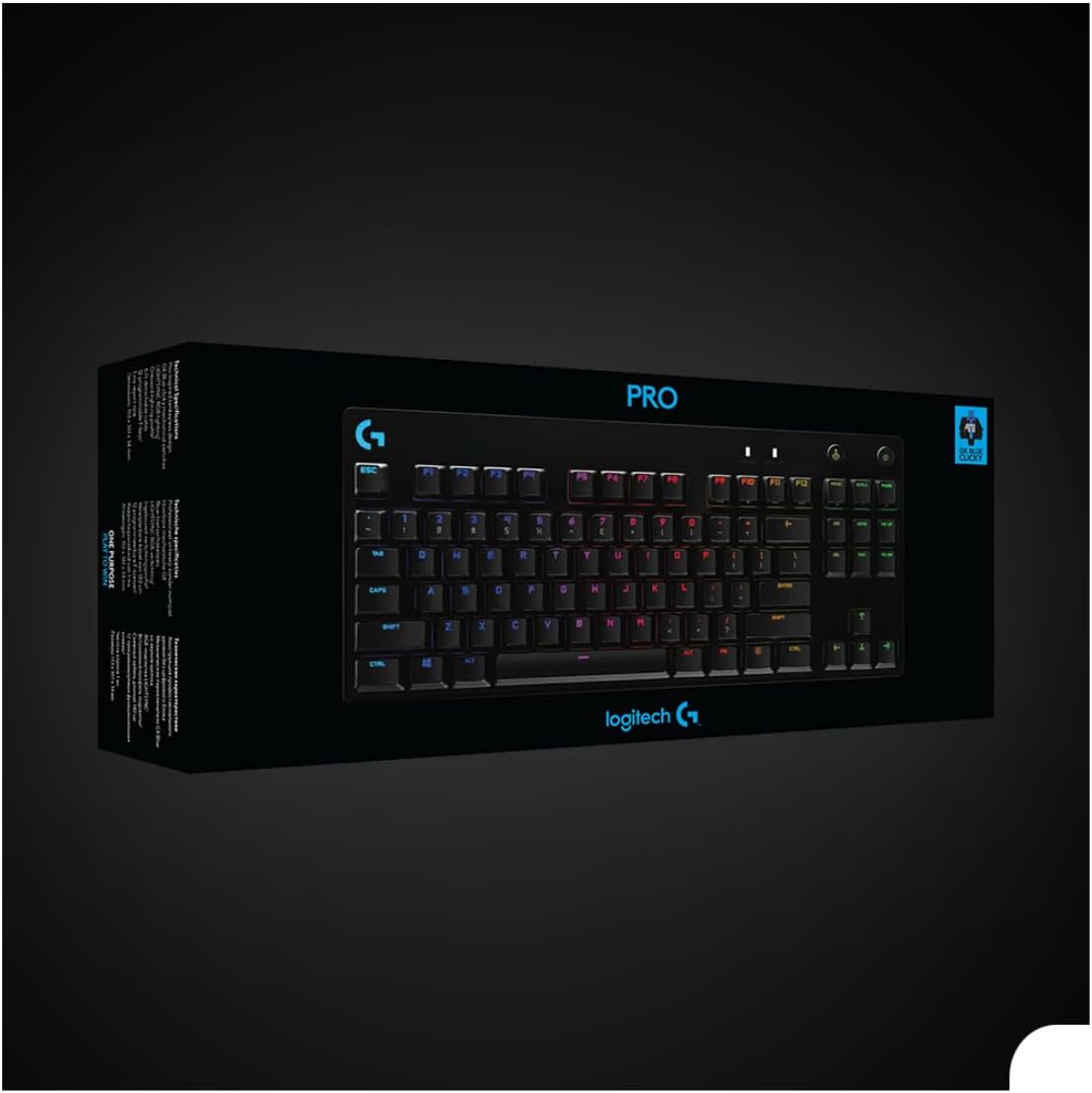 Logitech G PRO - Tastiera Gaming Meccanica USB QWERTZ, Nera - immagine 9