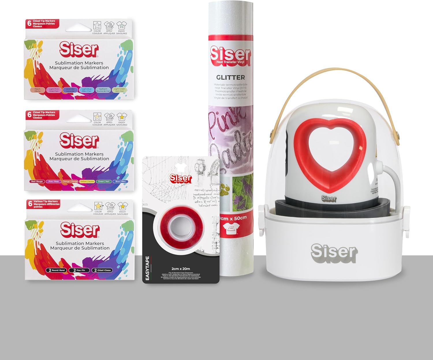 Siser Baby Press Pacchetto Subli - Mini Pressa a Caldo - immagine 1