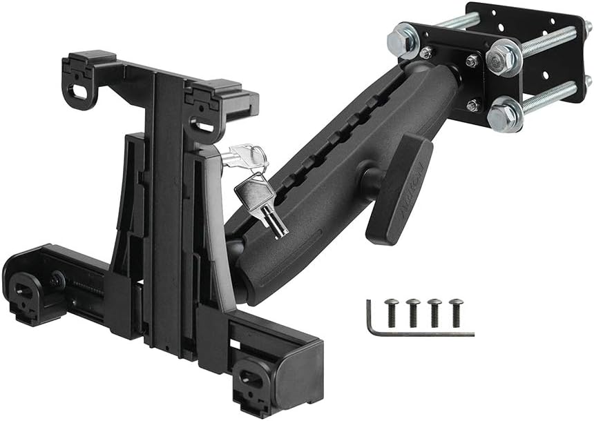 Arkon - Supporto per tablet a colonna, 38 mm, in metallo, colore: Nero - immagine 1