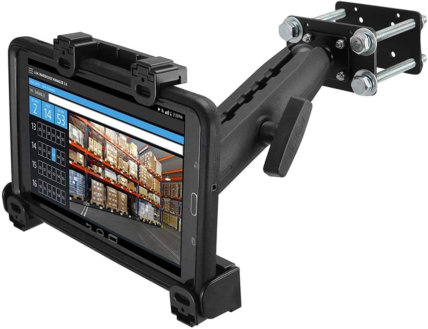 Arkon - Supporto per tablet a colonna, 38 mm, in metallo, colore: Nero - immagine 2