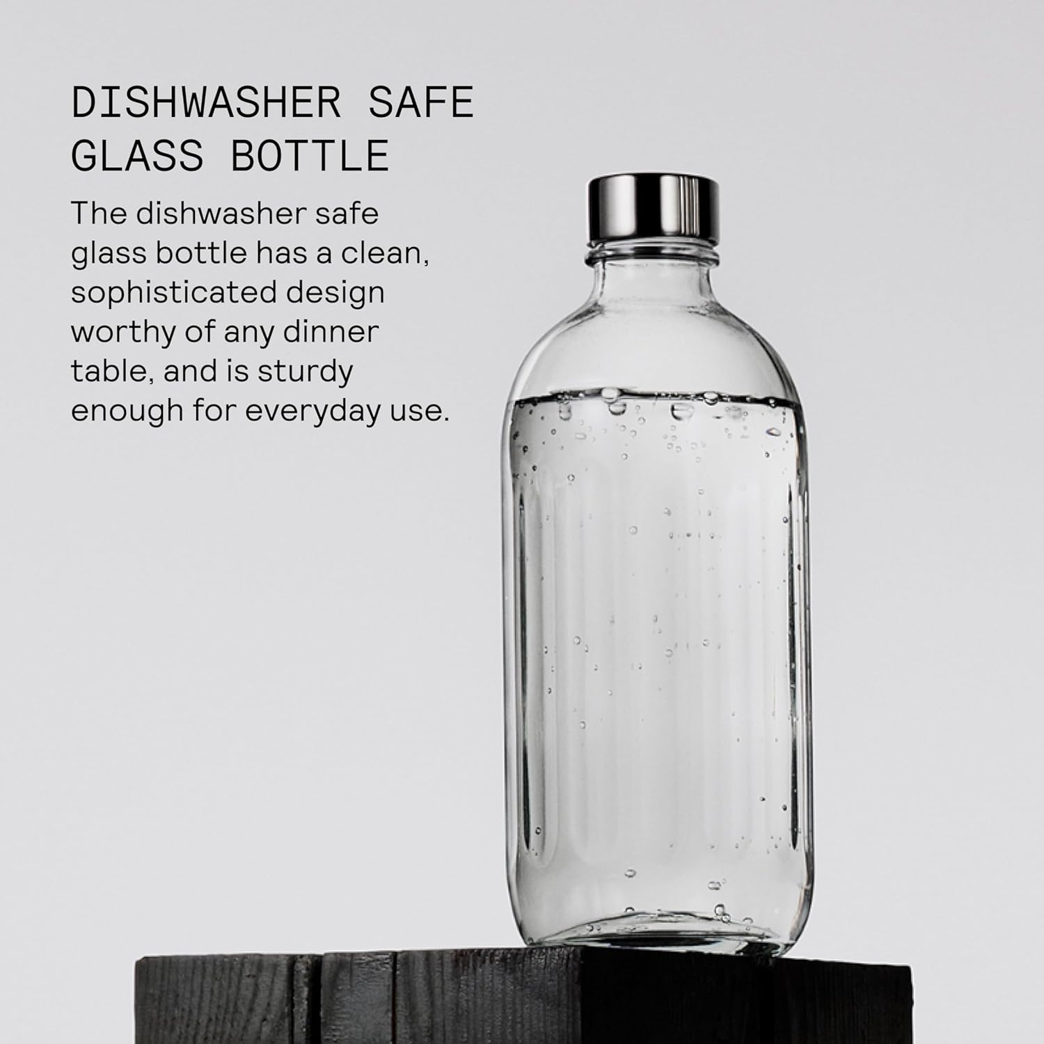 Aarke Carbonator Pro - Gasatore d’Acqua con Bottiglia Vetro - immagine 6