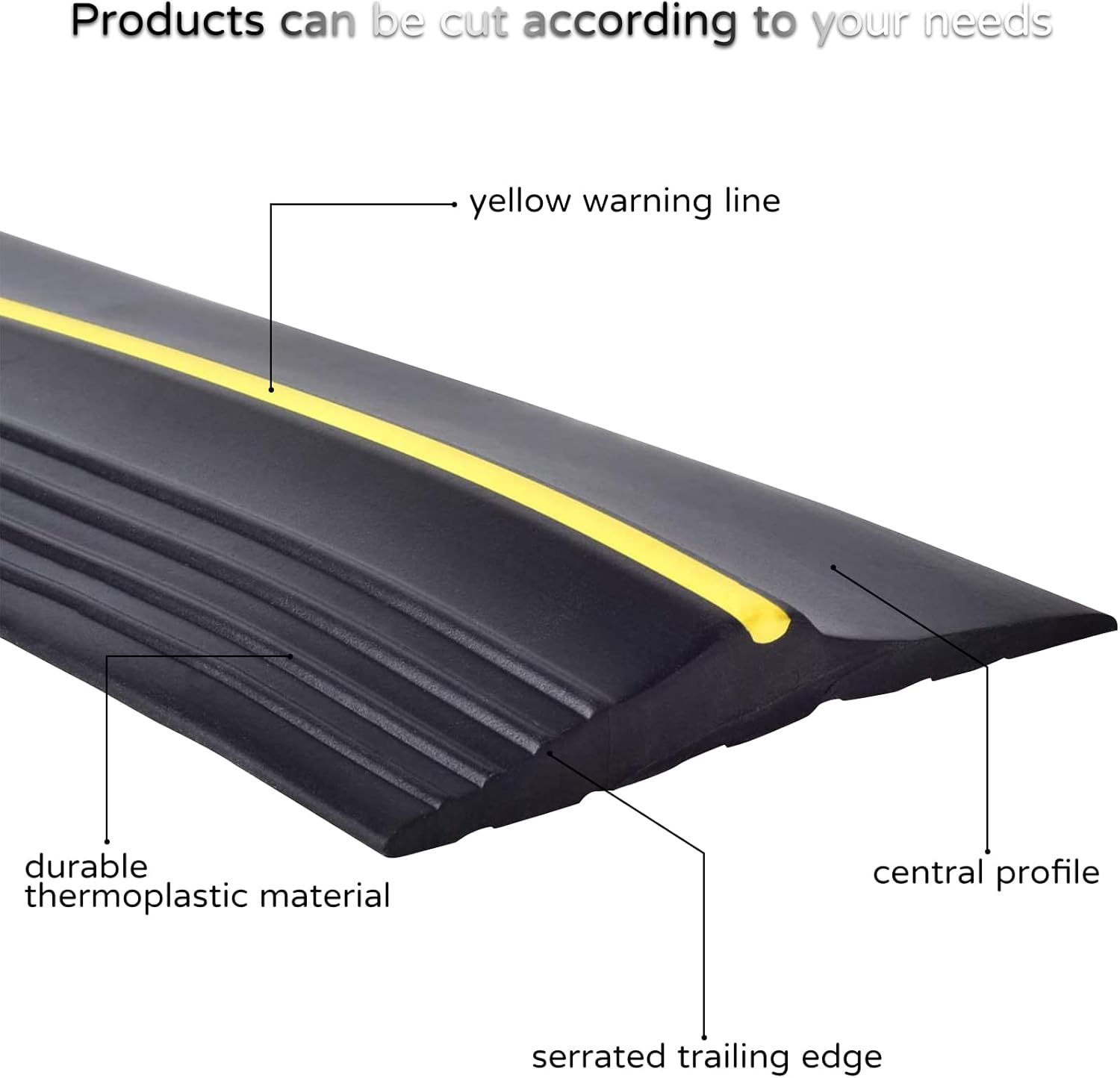 Cprosp Guarnizione Soglia Porta Garage 6M - immagine 3