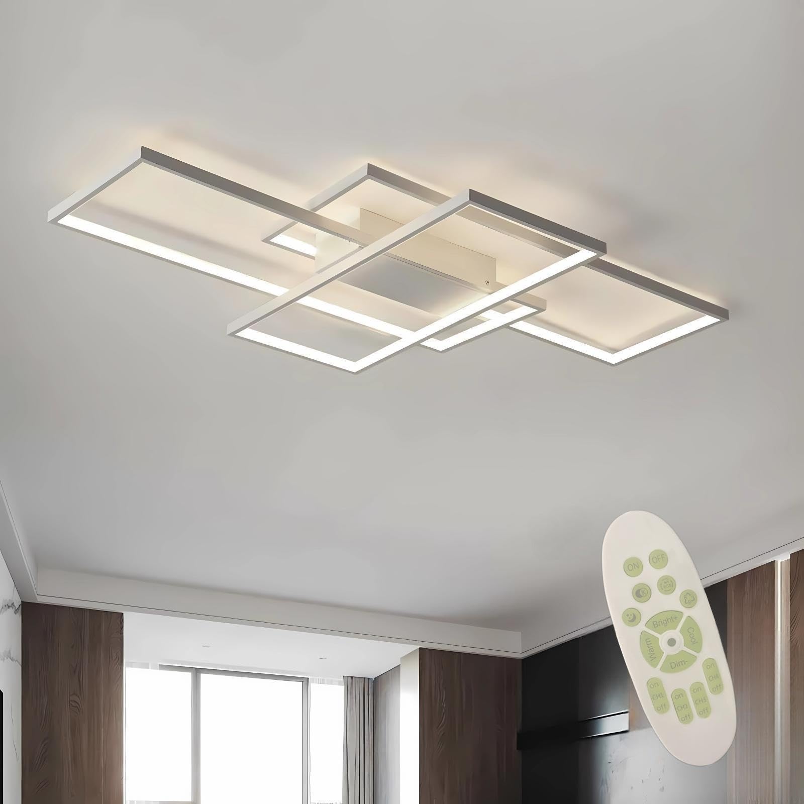 Diossad Plafoniera Led Soffitto Moderna Dimmerabile