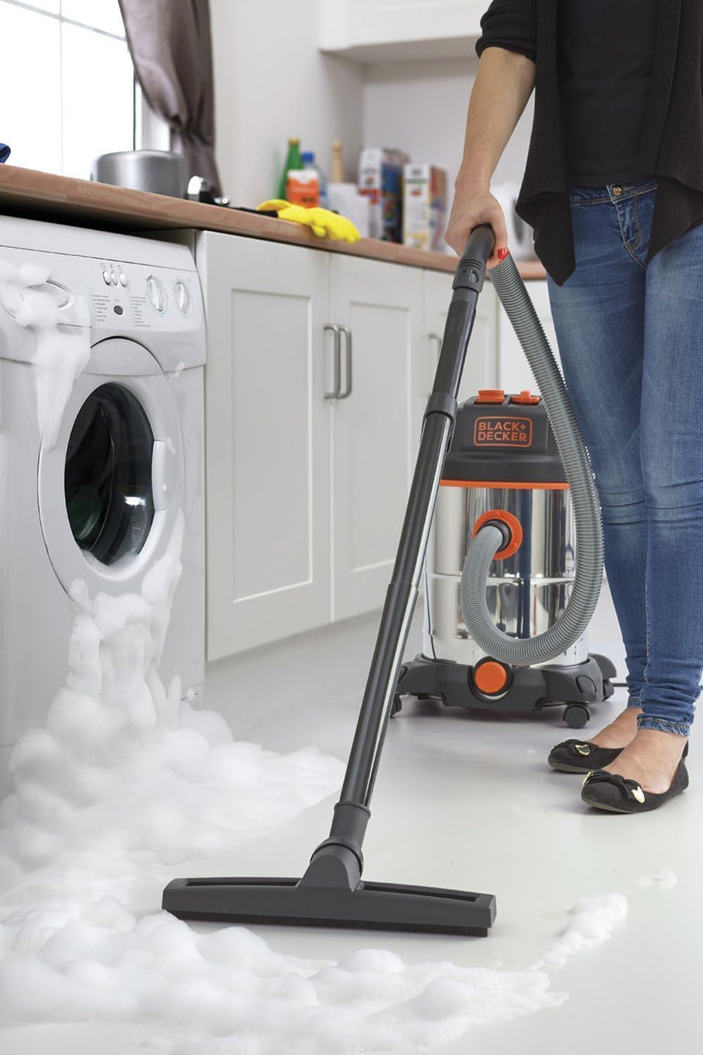 BLACK+DECKER Aspiratore Solidi e Liquidi BXVC30XTDE - immagine 7