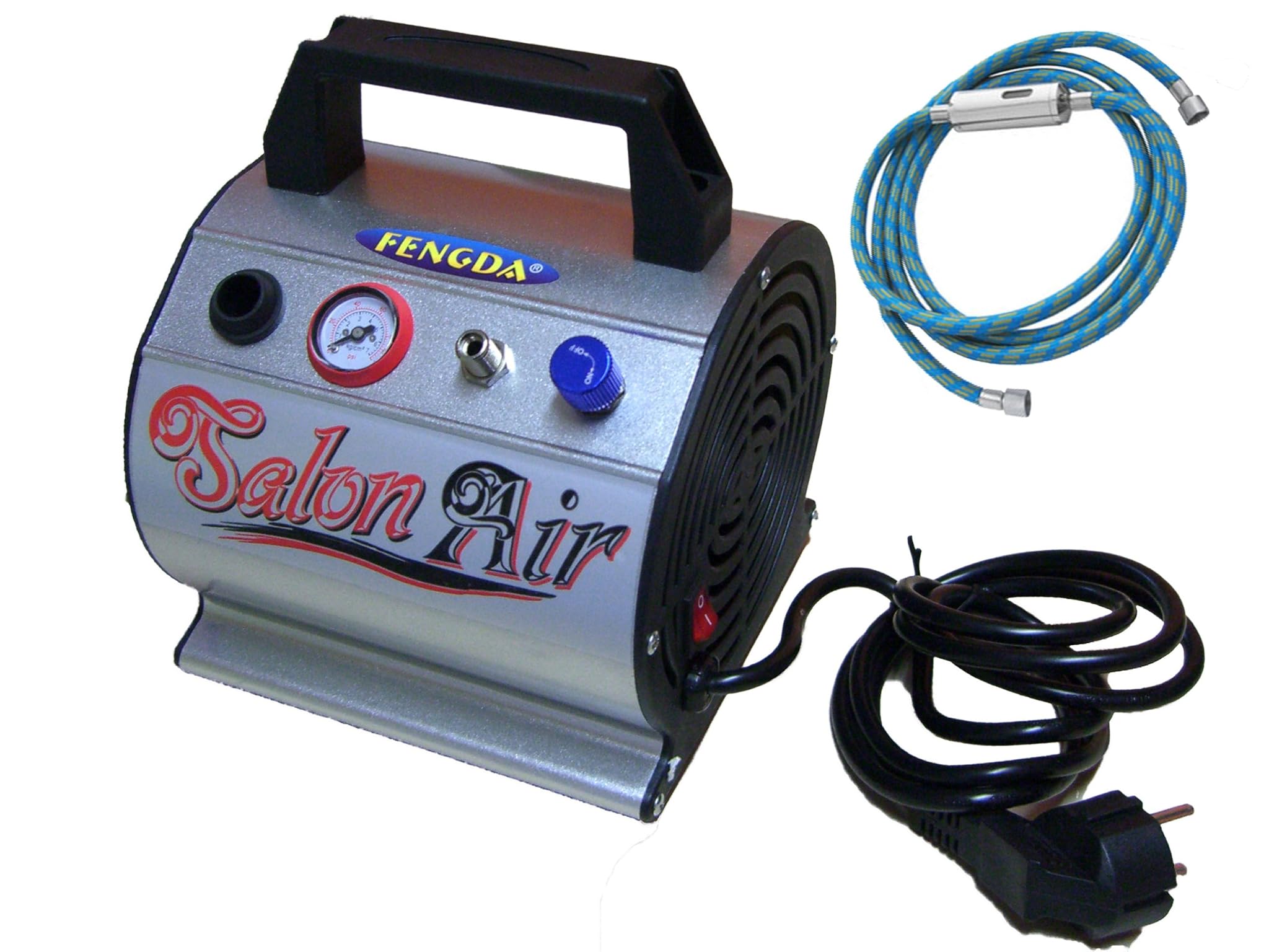 Mini compressore aerografo con contenitore a pressione Fengda® AS-176