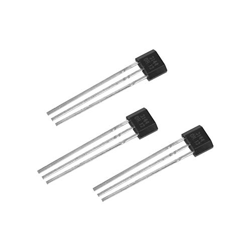 Interruttori per sensori a effetto Hall, 10 pezzi A3144 3144E OH3144E INTERRUTTORI per sensori a effetto Hall TO-92UA Set SIP a 3 pin