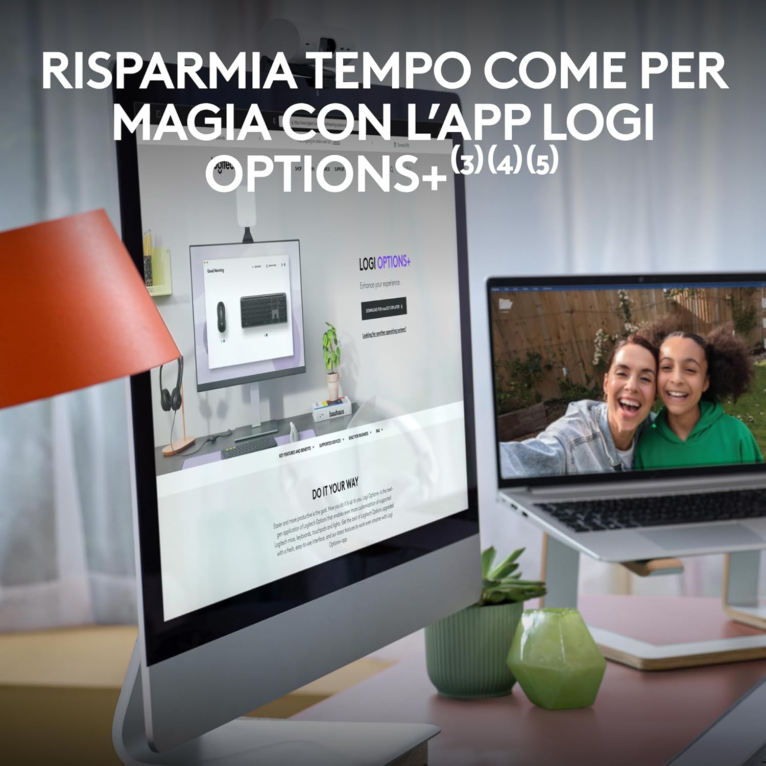 Logitech Signature Slim K950 - Tastiera Wireless Grafite - immagine 4