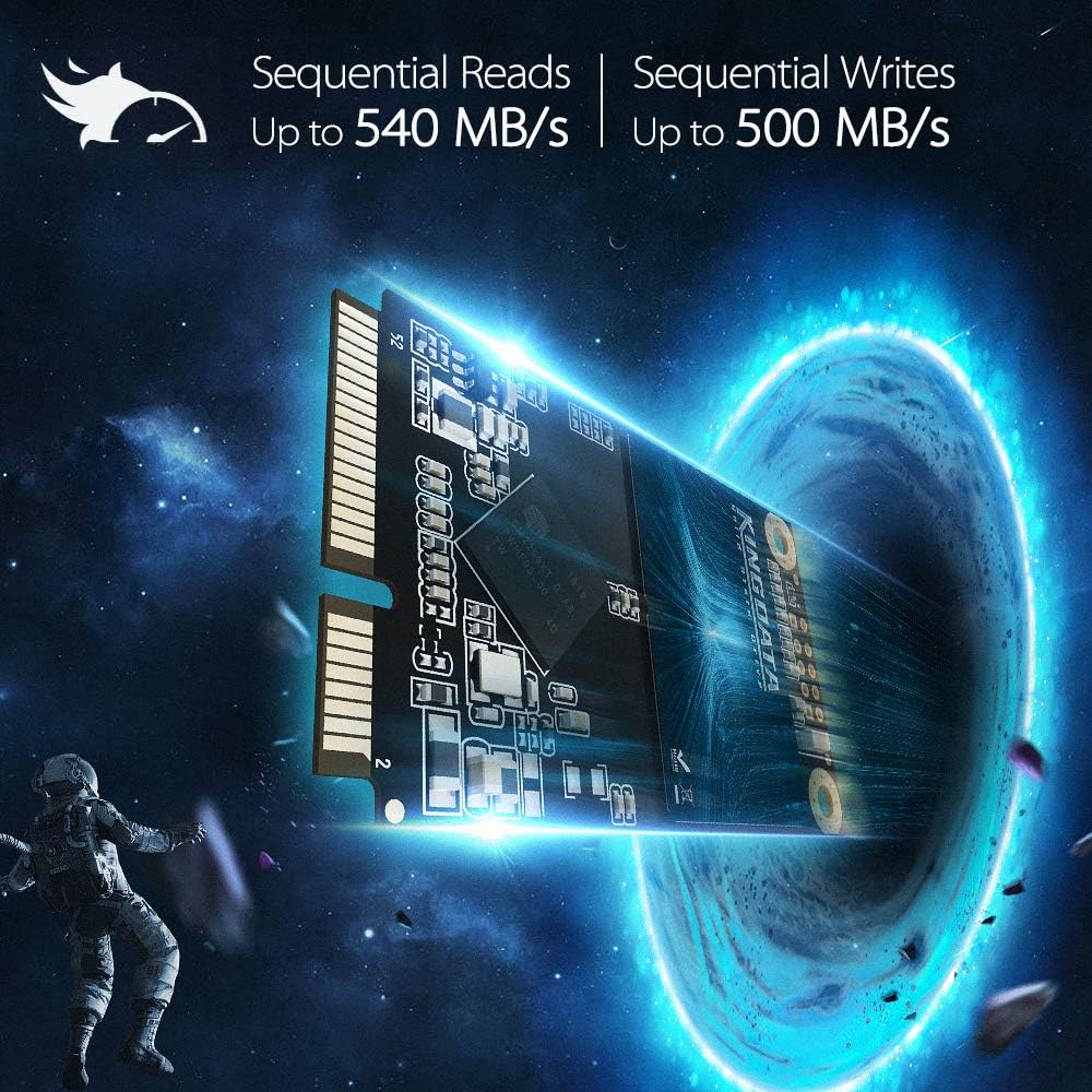 Kingdata Msata SSD Sata III Interno 1 TB - immagine 3