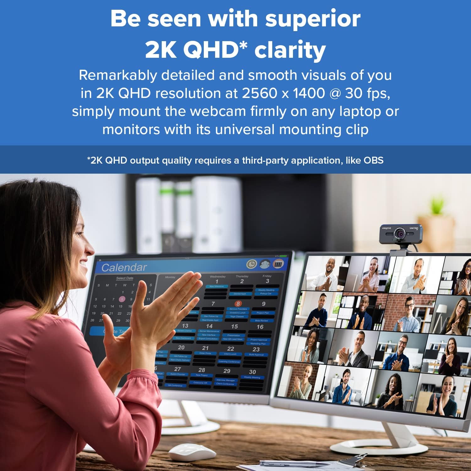 Creative Live! Cam SYNC V3 - Webcam USB 2K QHD - immagine 2