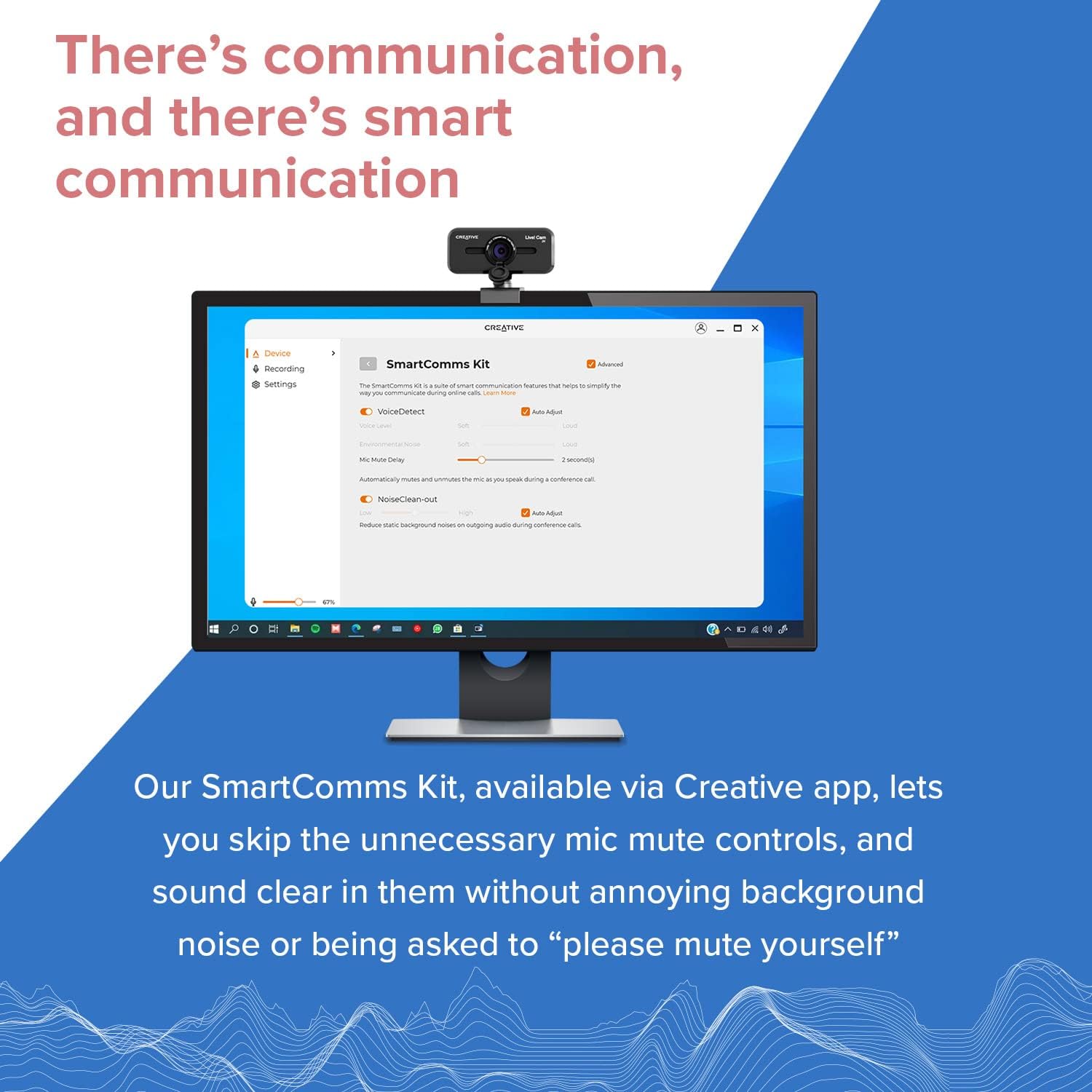 Creative Live! Cam SYNC V3 - Webcam USB 2K QHD - immagine 6