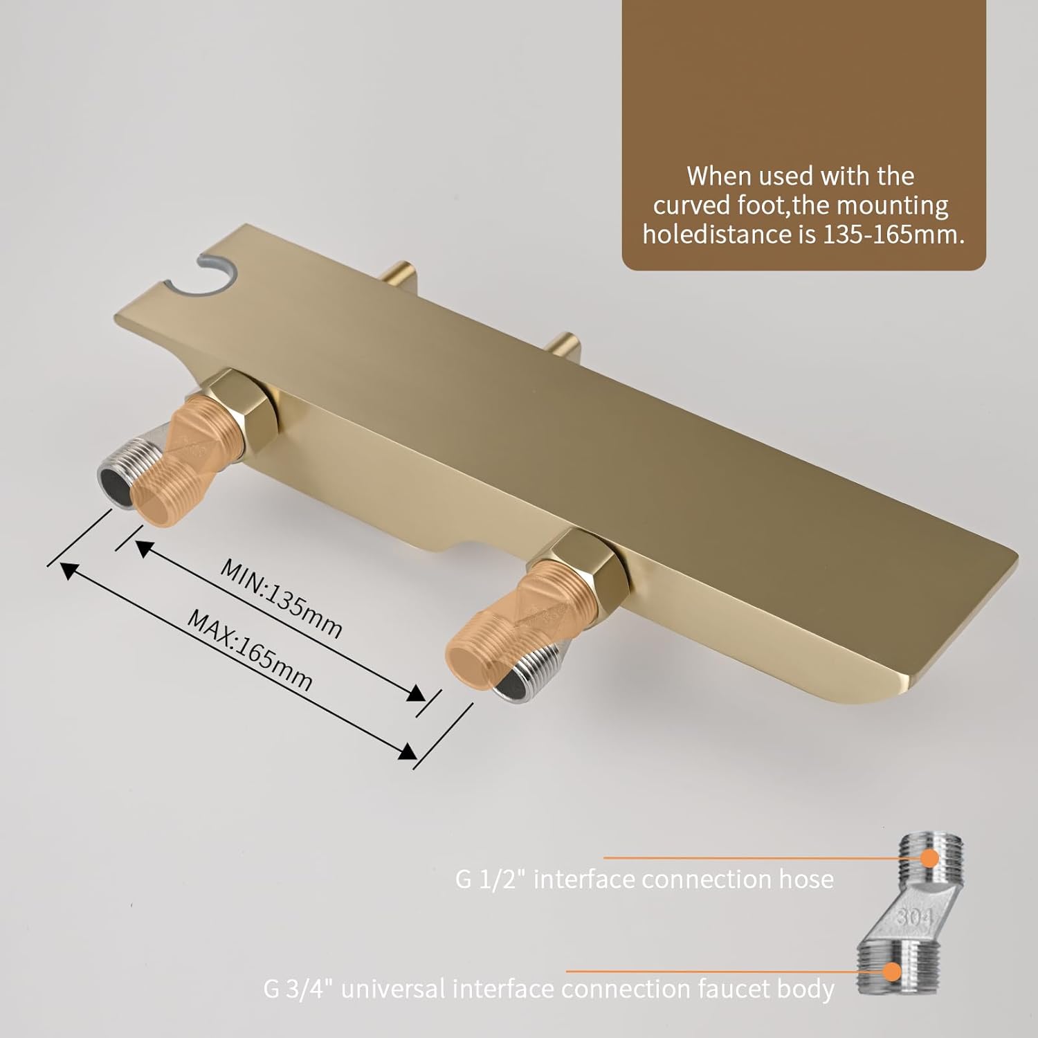 Rubinetti Vasca con Cascata e Display Temperatura - immagine 7