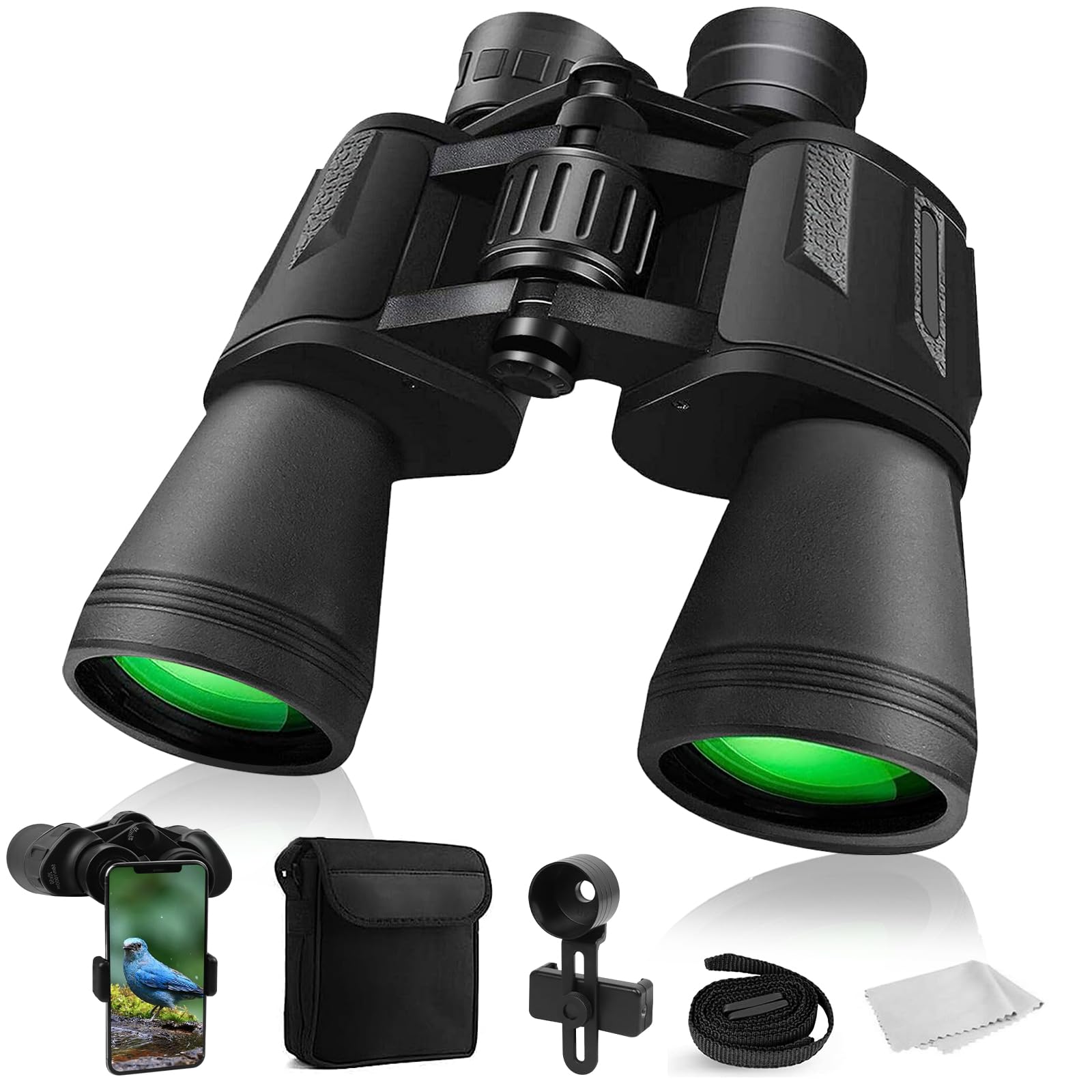 Binocolo 20x50 HD Impermeabile per Adulti