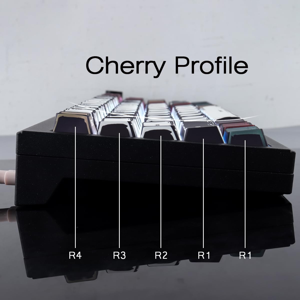 PBT Keycaps 134 Tasti Manga Mixed Light Retro Style - immagine 5