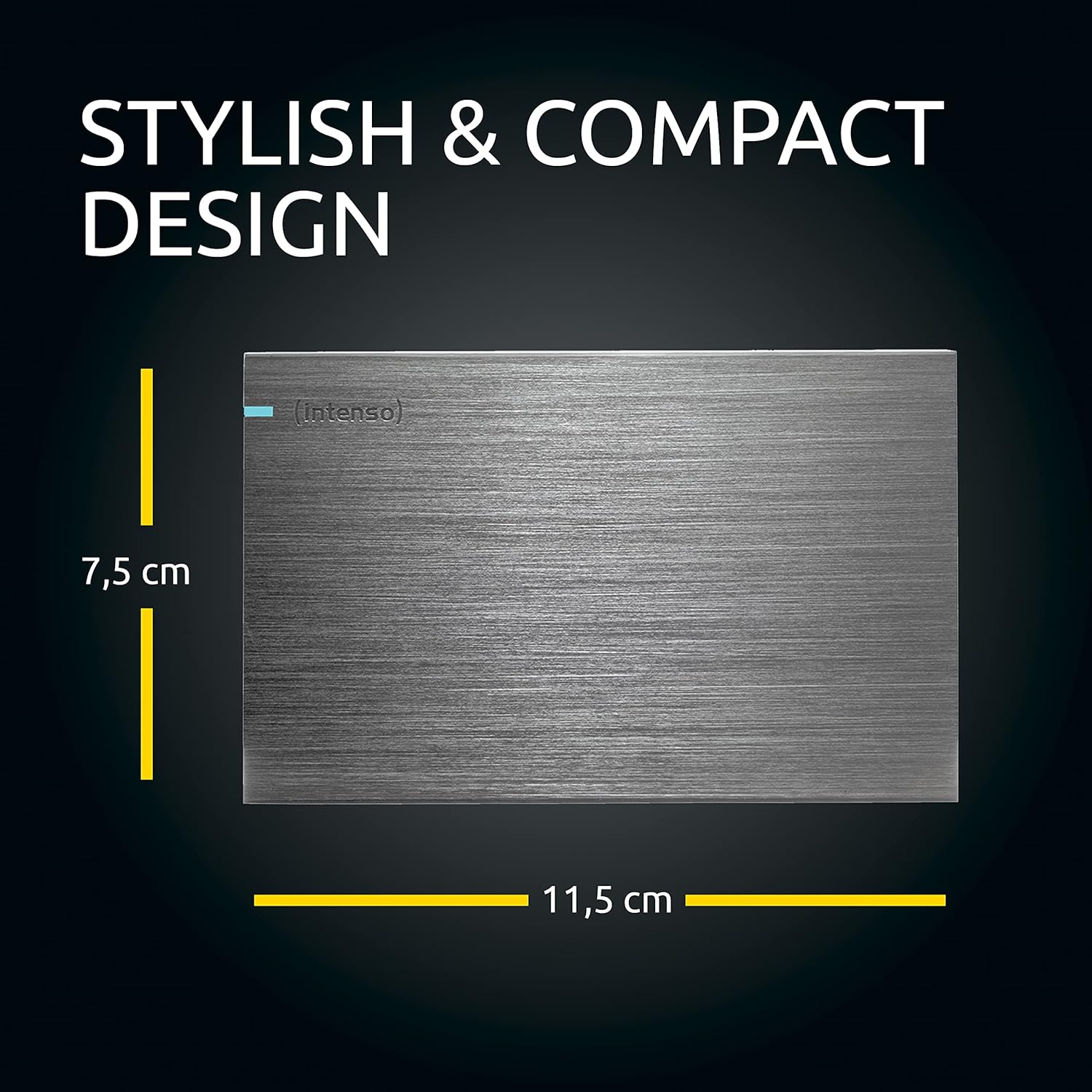 Intenso HDD compatible 2,5 2TB Black ext - immagine 3