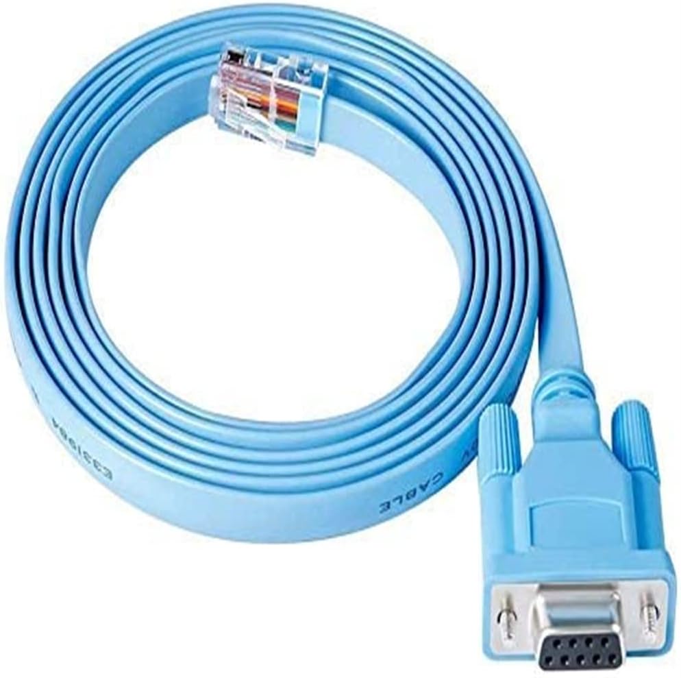 DTECH RJ45 a RS232 connettore seriale DB9 a 9 pin femmina a RJ45 ...