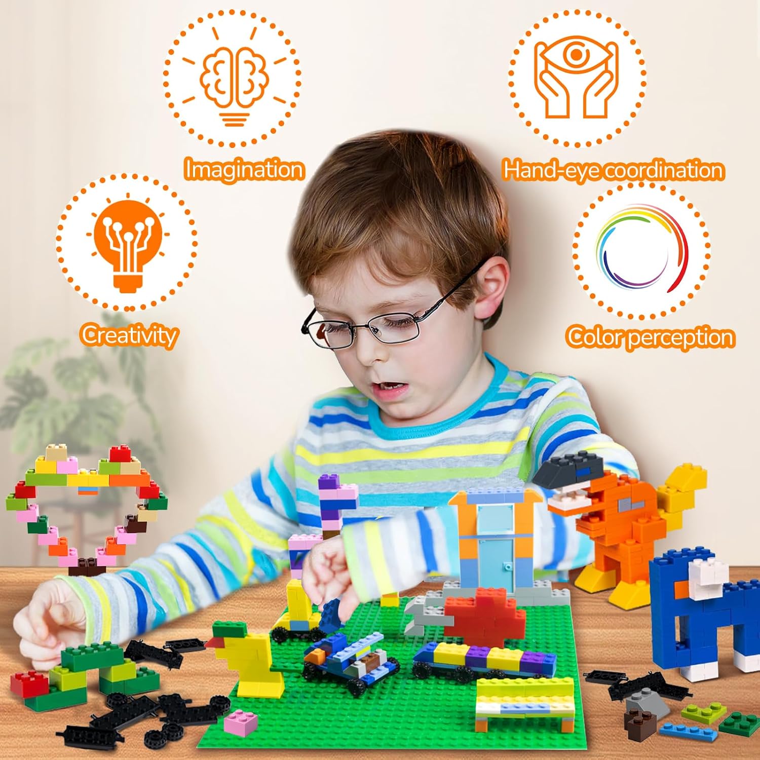 1560 Pezzi Blocchi Base Classici Compatibili - immagine 5