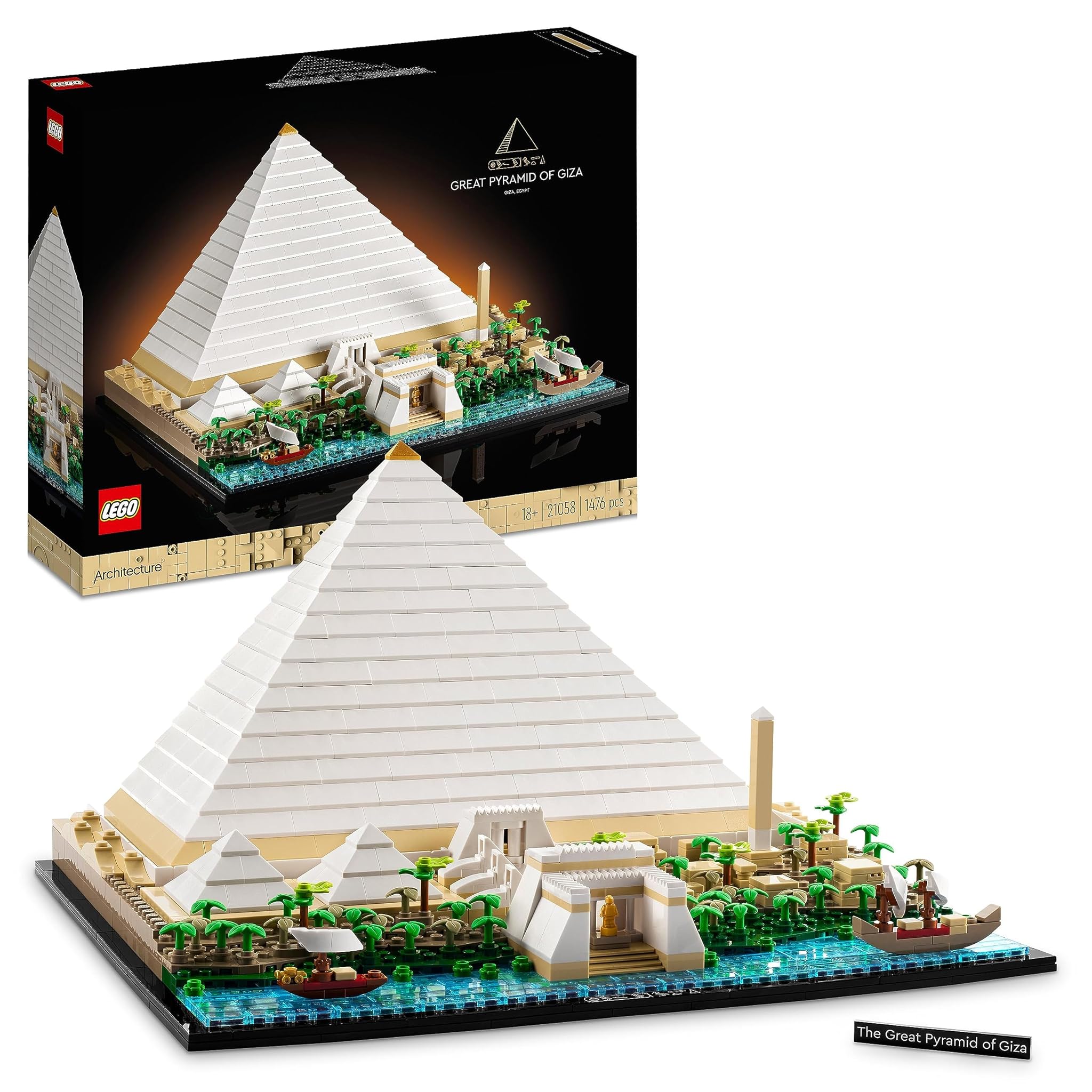 Lego Architecture La Grande Piramide di Giza 21058