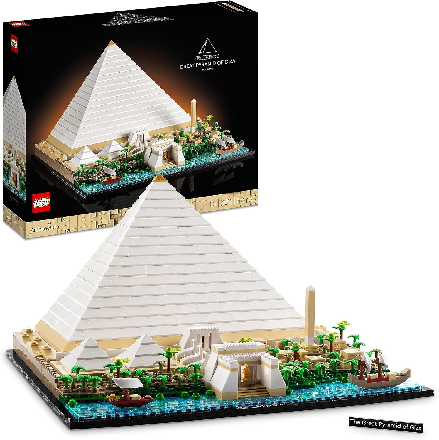 Lego Architecture La Grande Piramide di Giza 21058 - immagine 1