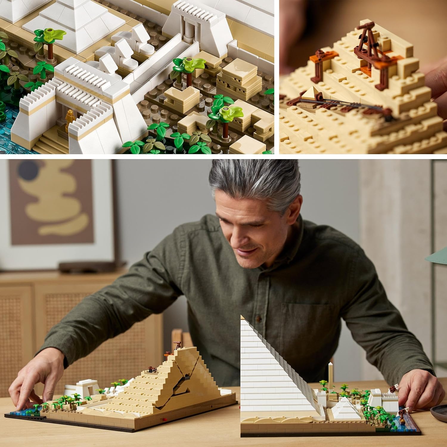 Lego Architecture La Grande Piramide di Giza 21058 - immagine 5