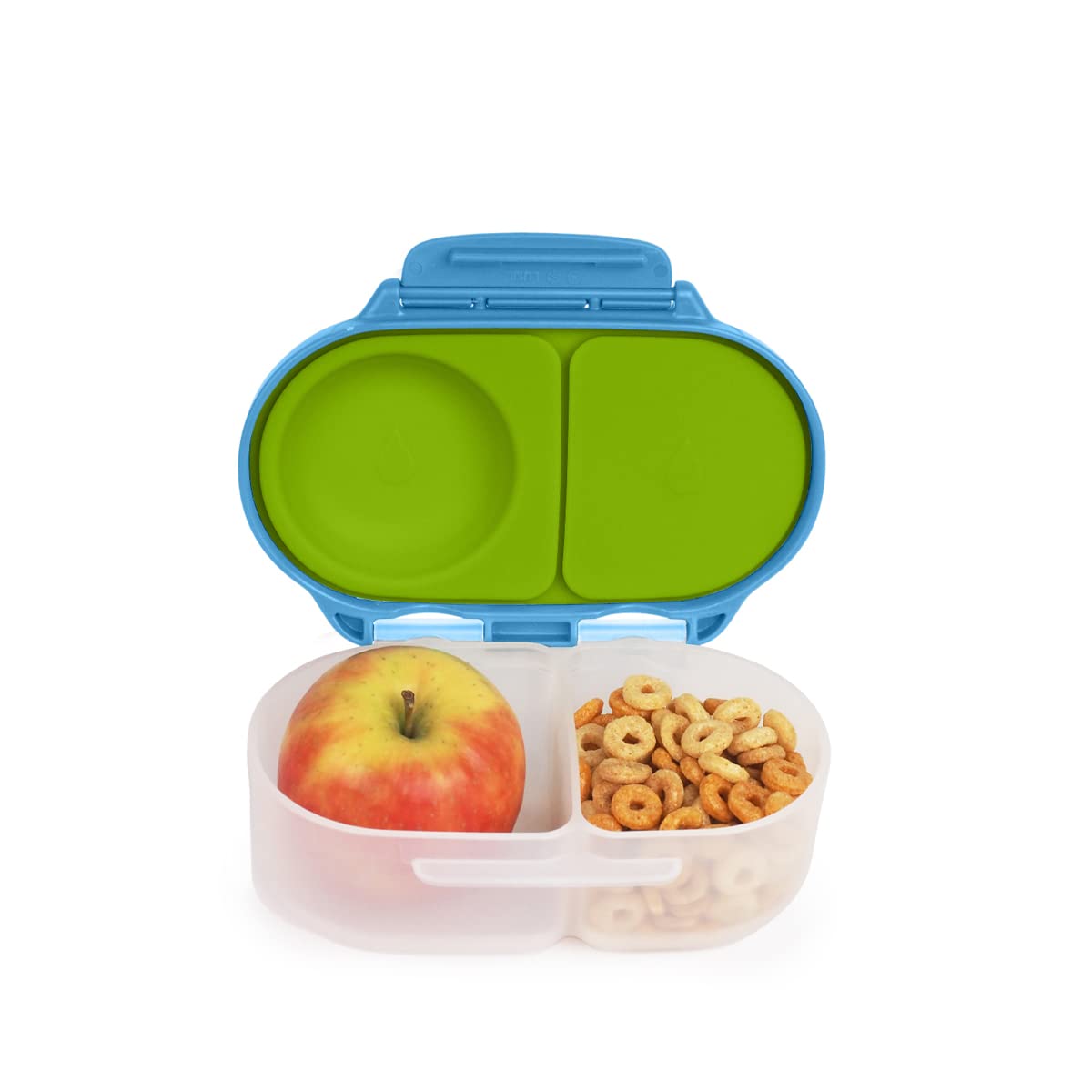 B.box Mini Bento Box Porta Merenda con 2 Scomparti