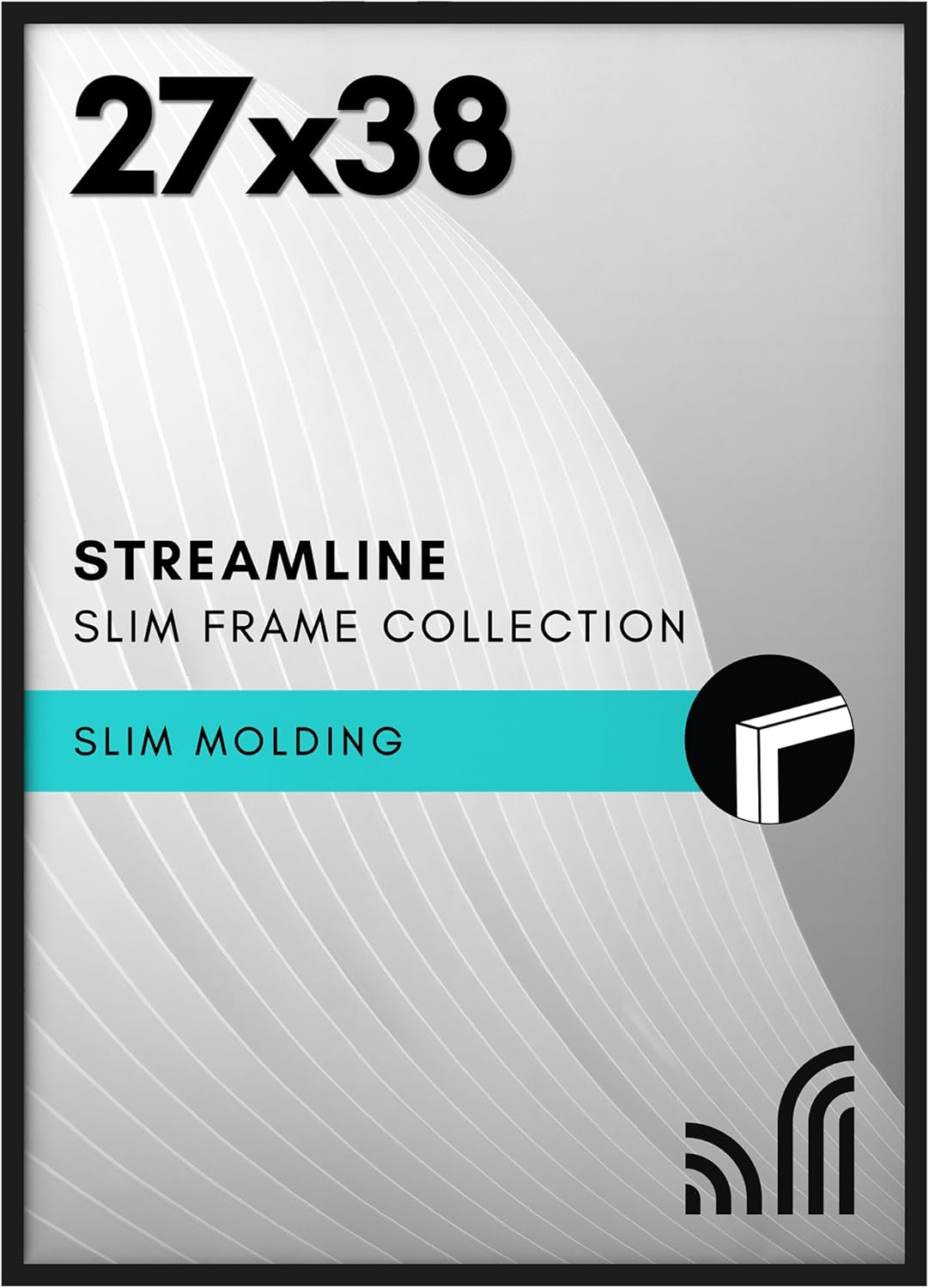 Americanflat Cornice per Poster 68x96cm con Plexiglass - immagine 1