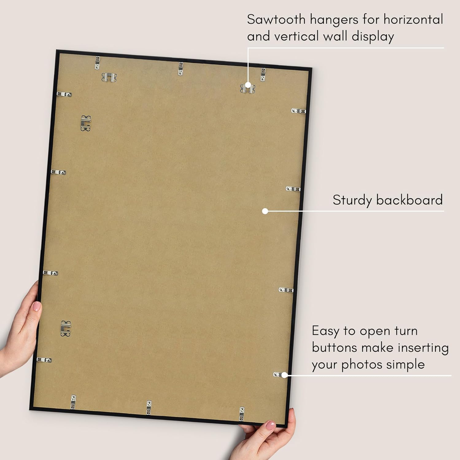 Americanflat Cornice per Poster 68x96cm con Plexiglass - immagine 5