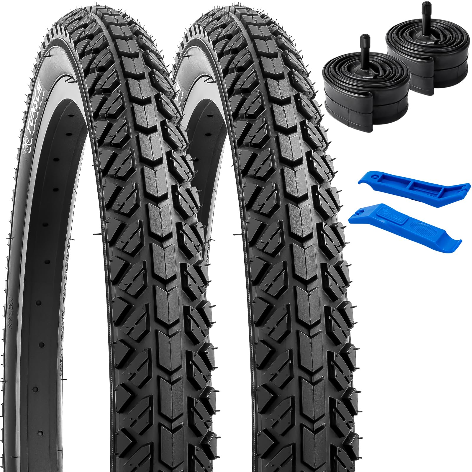 Yunscm 2 Pneumatici 20x1.95 con Camere d'aria