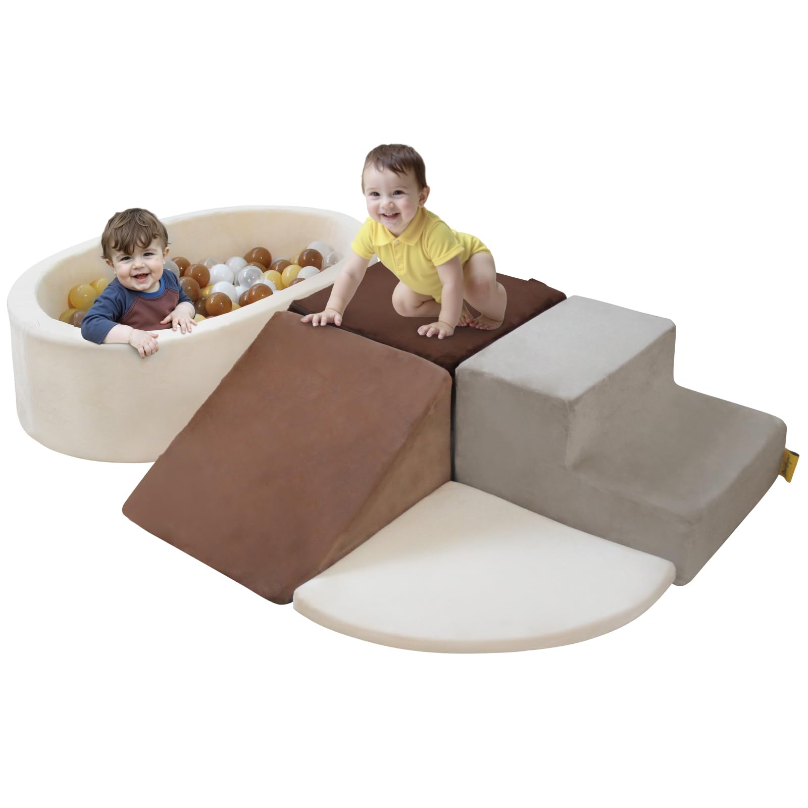 BanaSuper Blocchi Schiuma per Bambini con Piscina di Palline