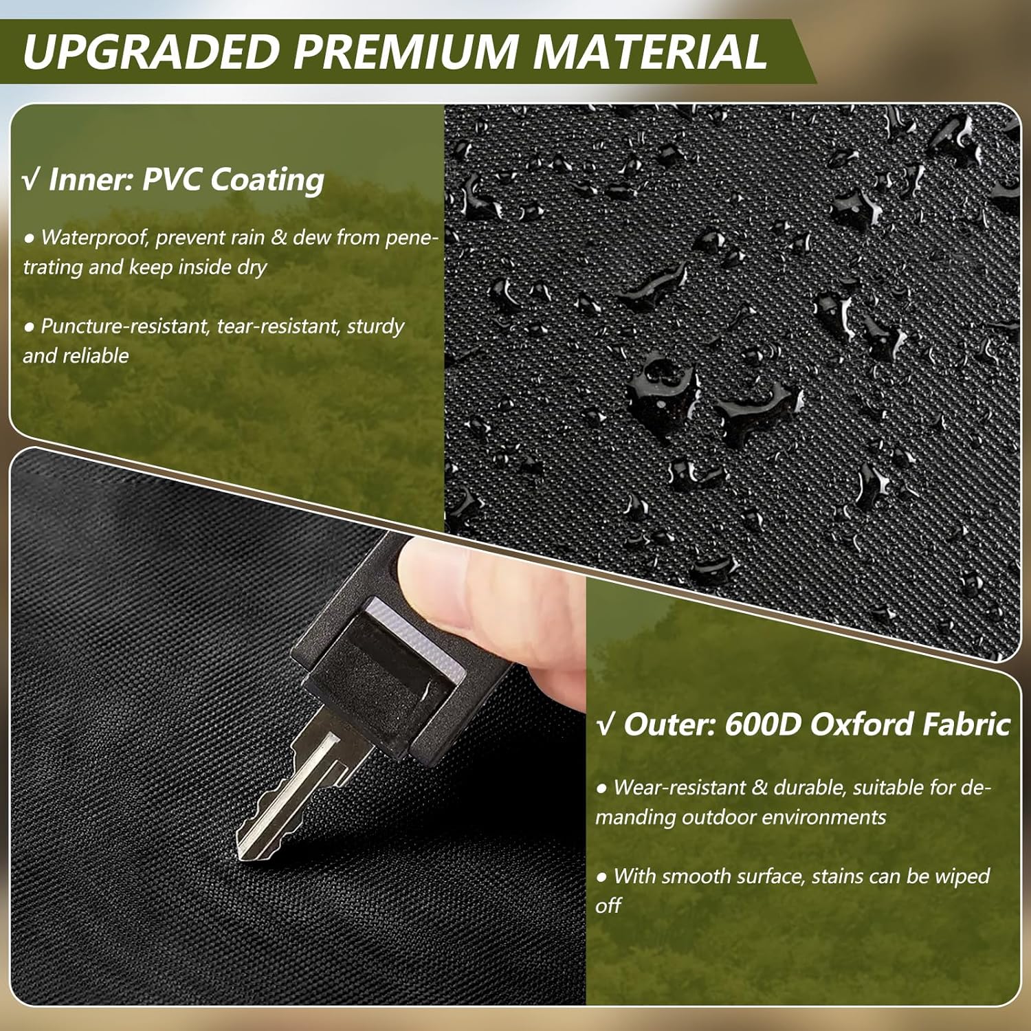 PEESHON Borsa da Tenda 210 cm - immagine 3