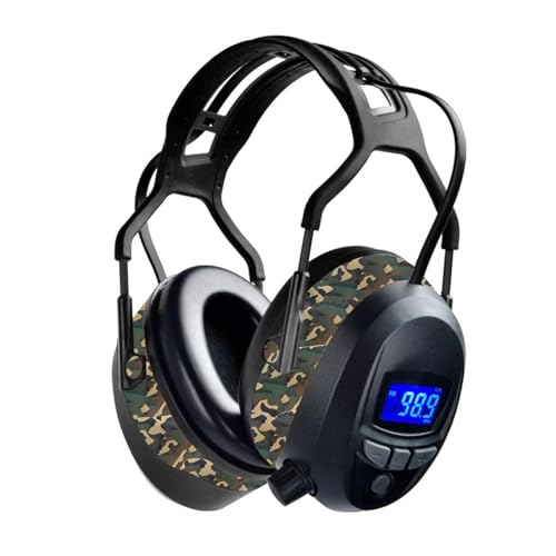 GARDTECH Cuffie Antirumore Bluetooth FM con Radio Wireless