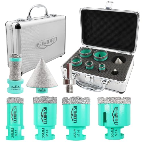 Lekomesh Set Punte Diamantate 7 Pezzi