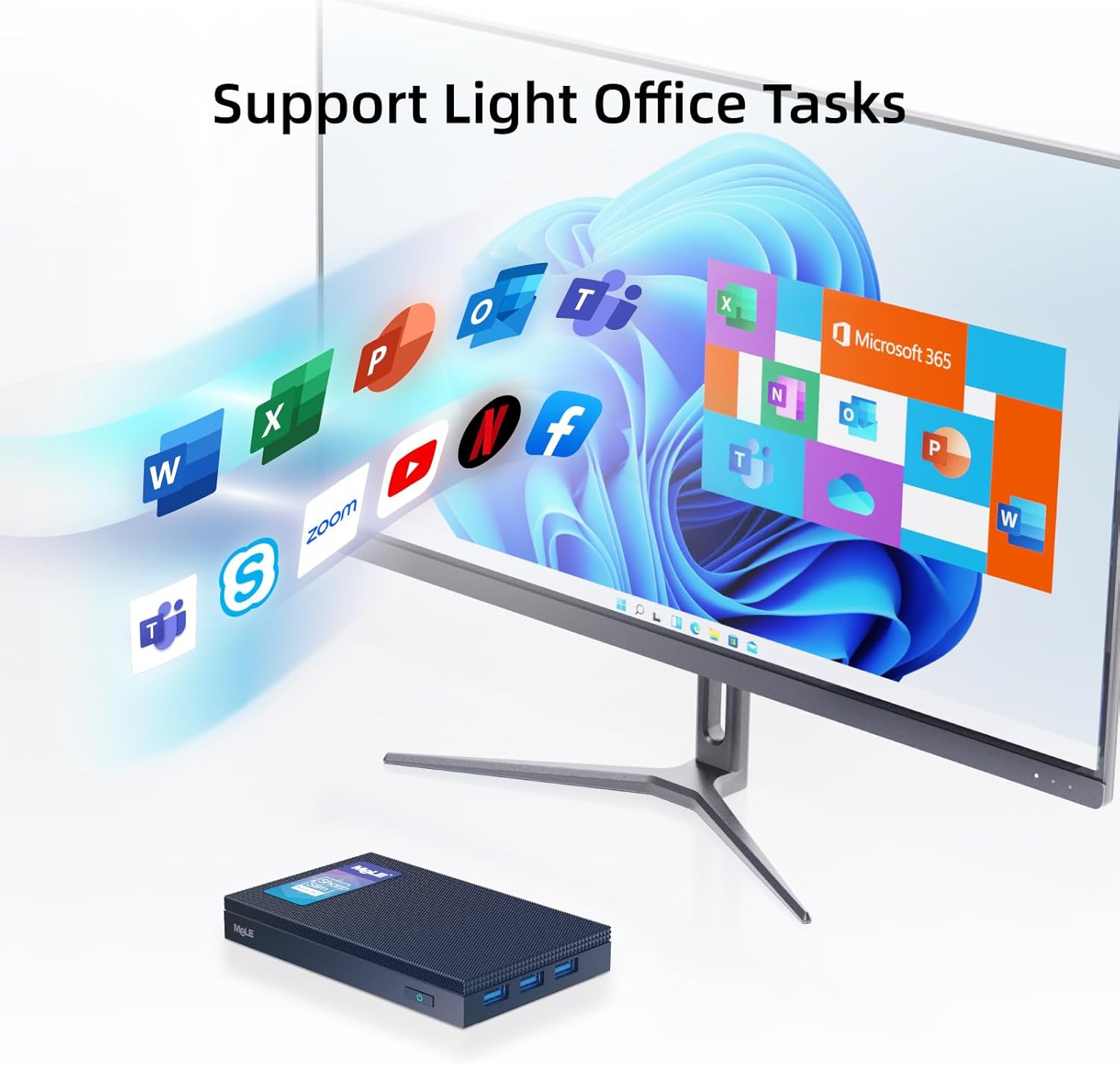 Mele Mini PC Fanless Quieter3Q N5105 16GB 512GB - immagine 2