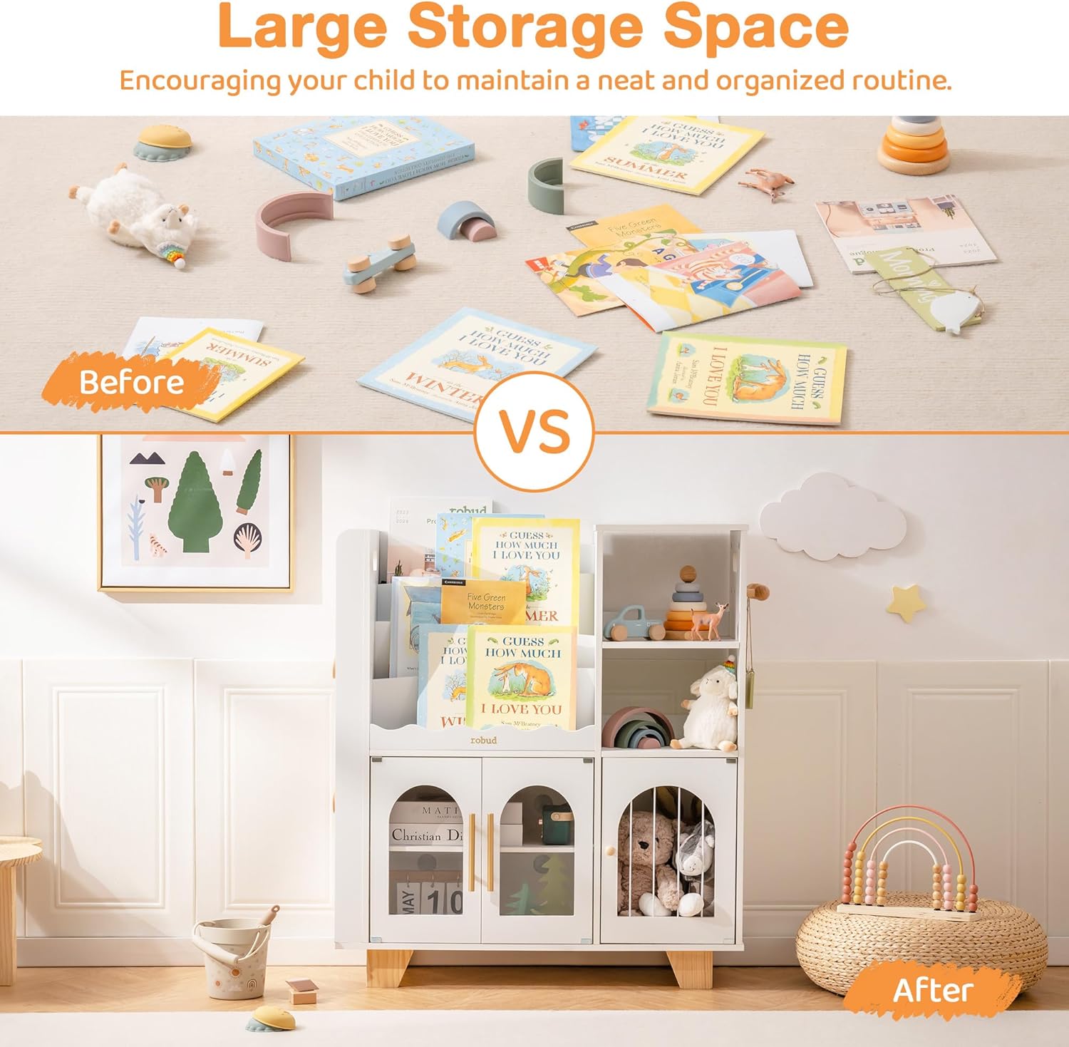 Robud Libreria per Bambini in Legno - immagine 5