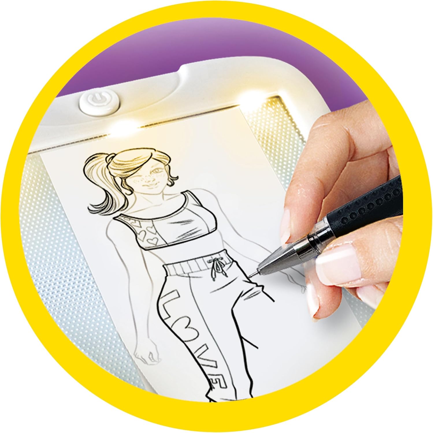 Clementoni Idea - Fashion Designer Lavagna Luminosa 7+ Anni - immagine 7