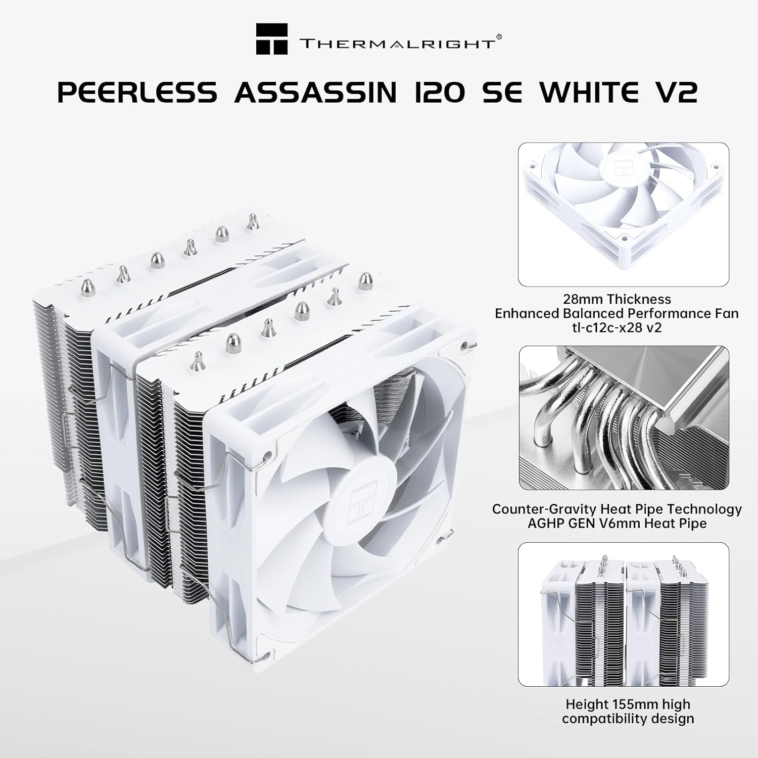 Thermalright Peerless Assassin 120 SE V2 - Raffreddatore CPU - immagine 2