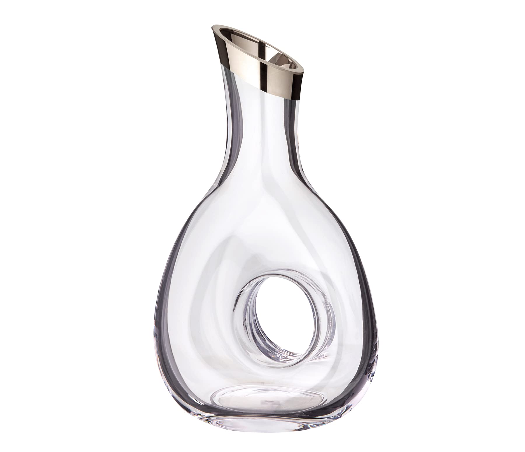 Edzard caraffa Gordon, Vetro in Platino, 1,2 Litri, Altezza 30 cm