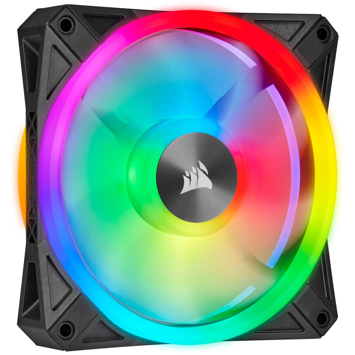 Corsair QL140 RGB Ventola PWM 140mm Doppia con Lighting Node CORE