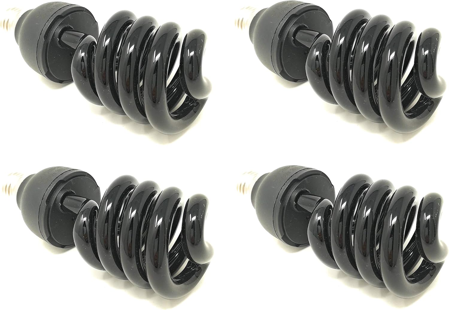 Tempo Di Saldi 4x Lampadina Spirale UV Nera 28W - immagine 2