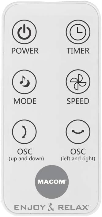 Macom Enjoy & Relax 992 Tornado Tower, Bianco - immagine 3