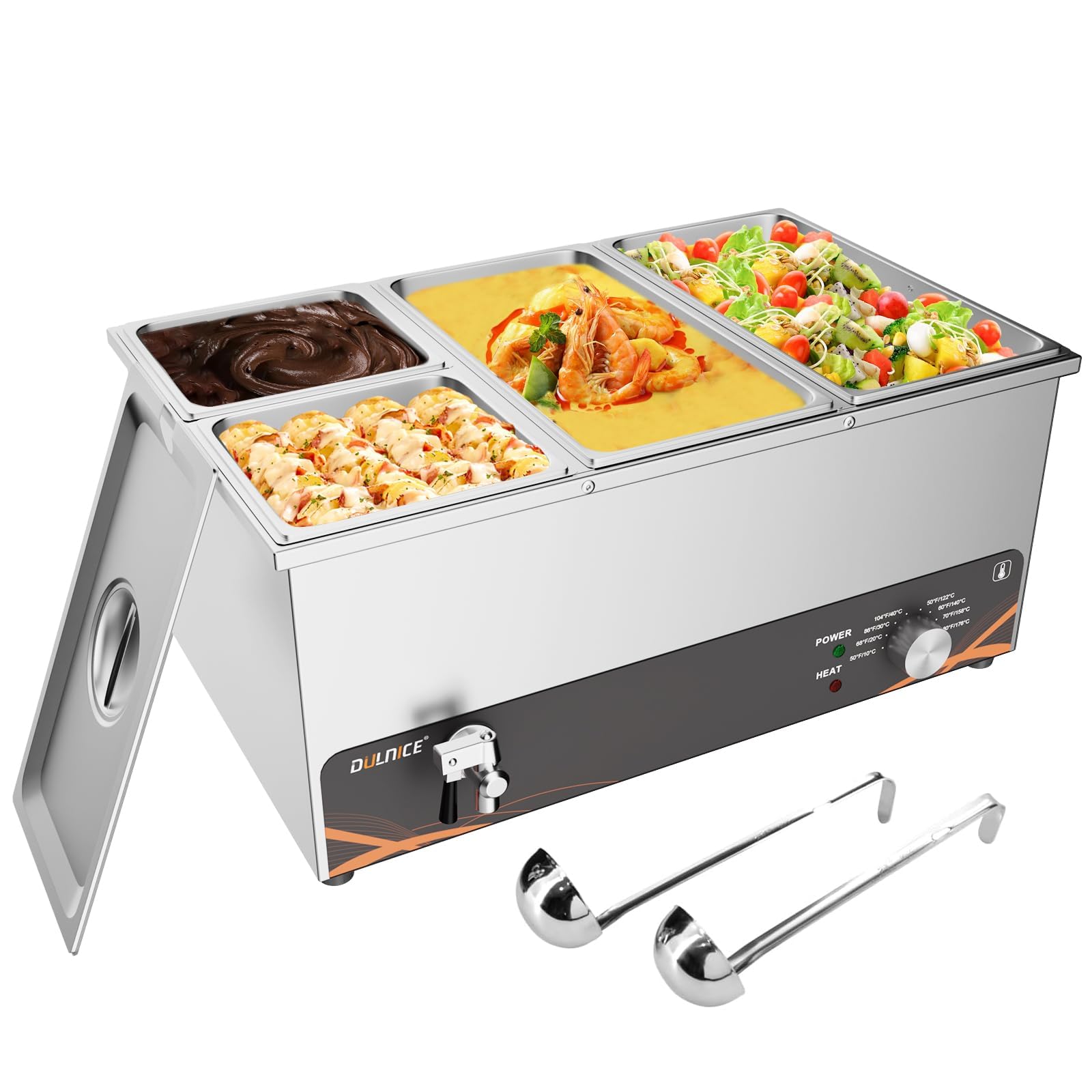 DULNICE Scaldavivande Elettrico Bagnomaria Professionale