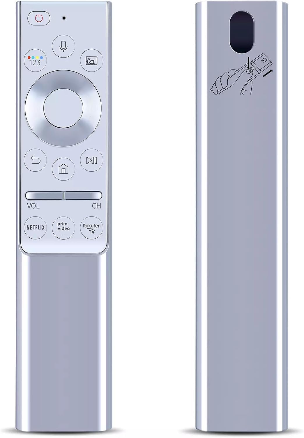 Nuovo BN59-01327B RMCRMT1CP1 - Telecomando per Samsung Smart TV QLED QLC QLF