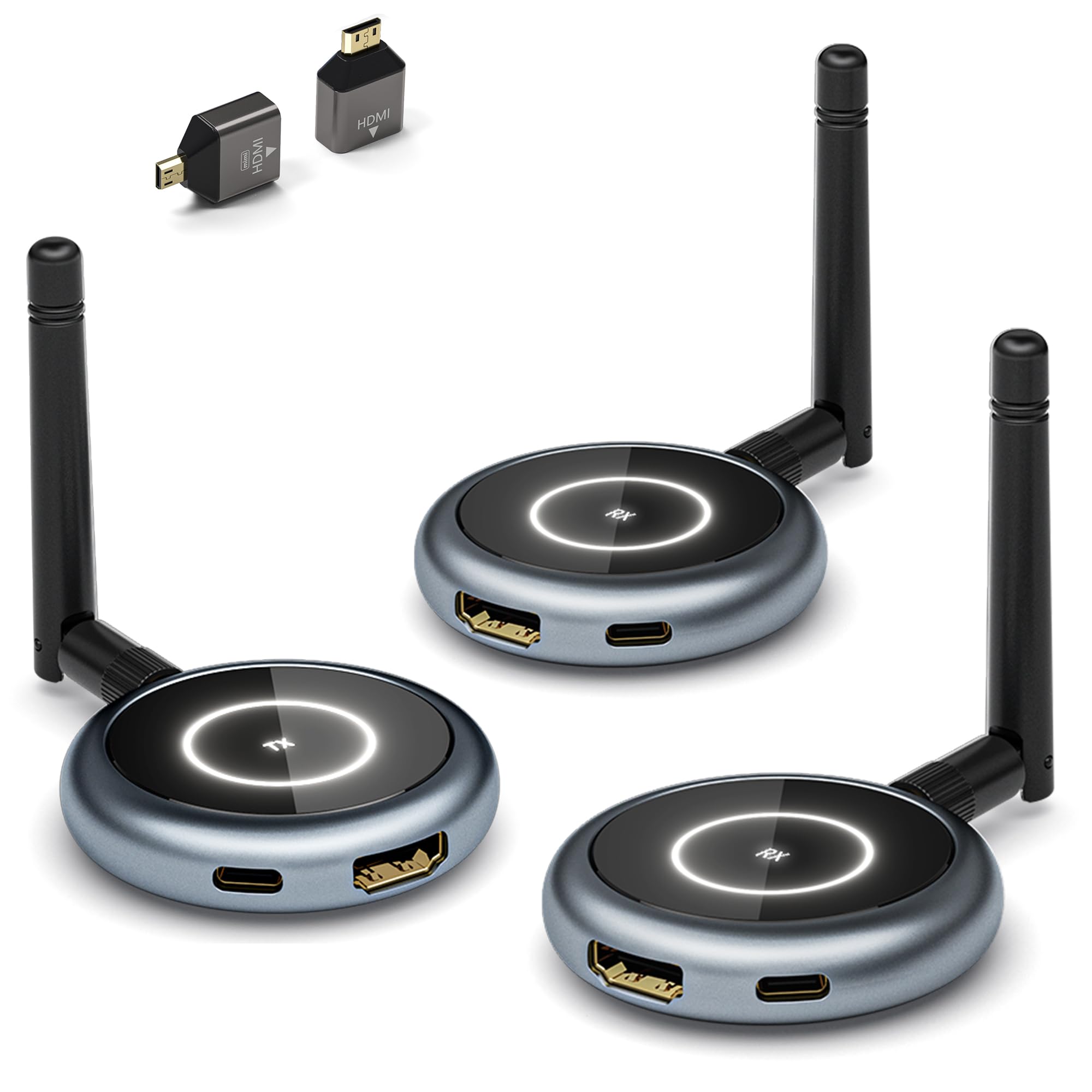 Aimibo HDMI Wireless con 2 Ricevitori - Fino a 50 M