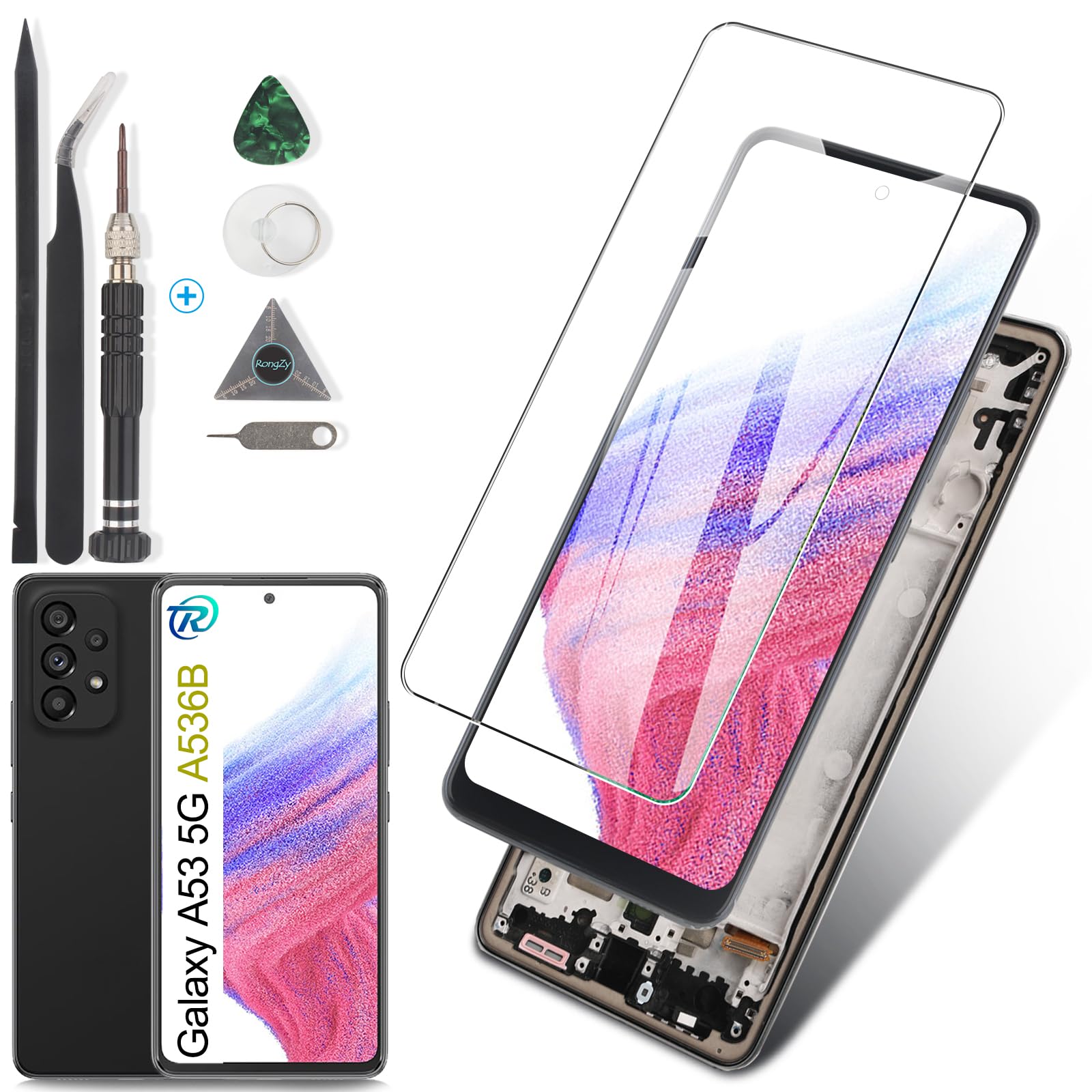 Schermo LCD per Samsung Galaxy A53 5G A536B 6.5"