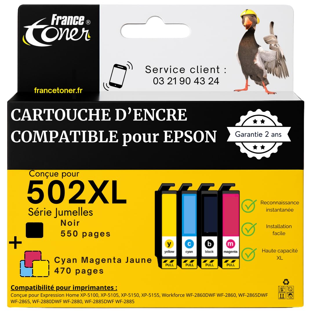 FranceToner - Cartucce Compatibili Epson 502XL