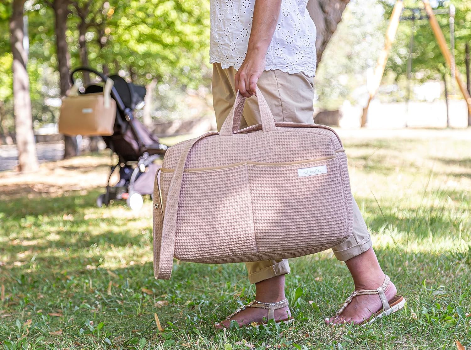 Mi bollito Borsa Maternità a Tracolla, Grande Capienza - immagine 6