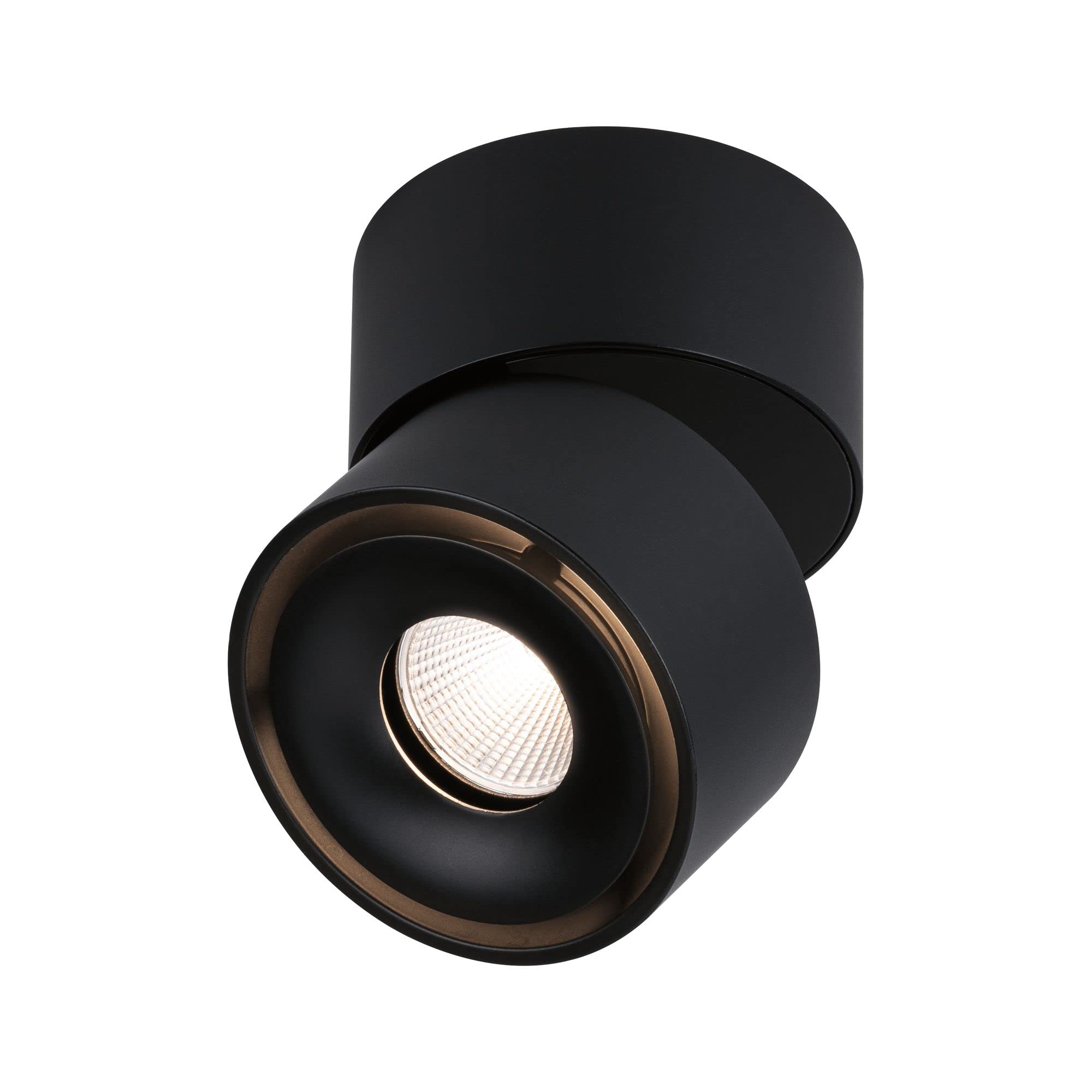 Paulmann 93371 Incasso LED Spircle 78mm, Nero Opaco