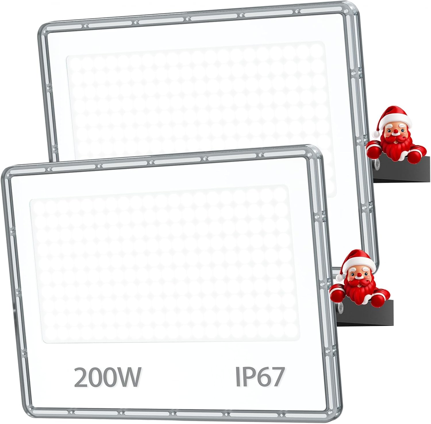 Faretto LED da Esterno 200W - 20000LM (2 Pezzi) - immagine 1