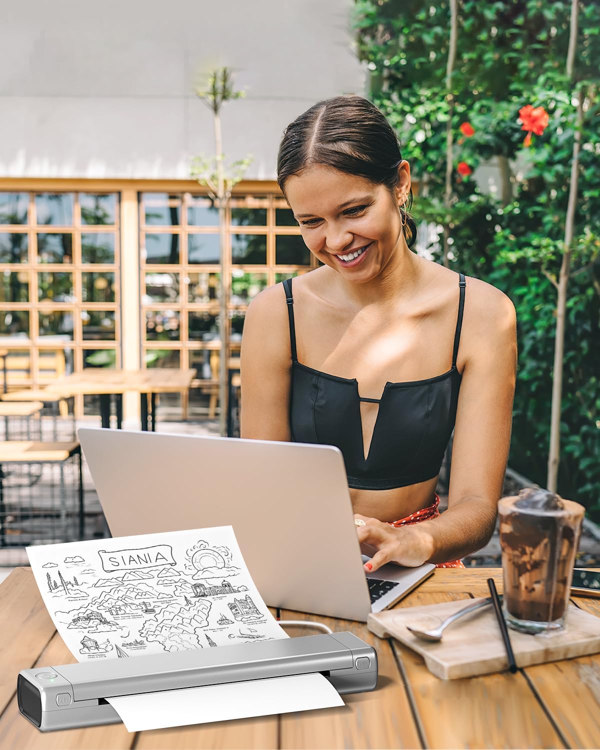 Phomemo M08F Stampante Portatile A4 Senza Fili - immagine 5