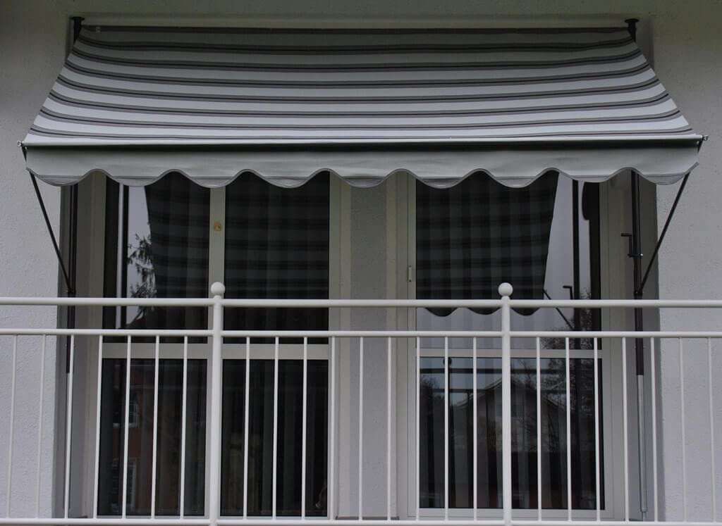 Angerer - Tenda a Morsetto, Colore: Grigio