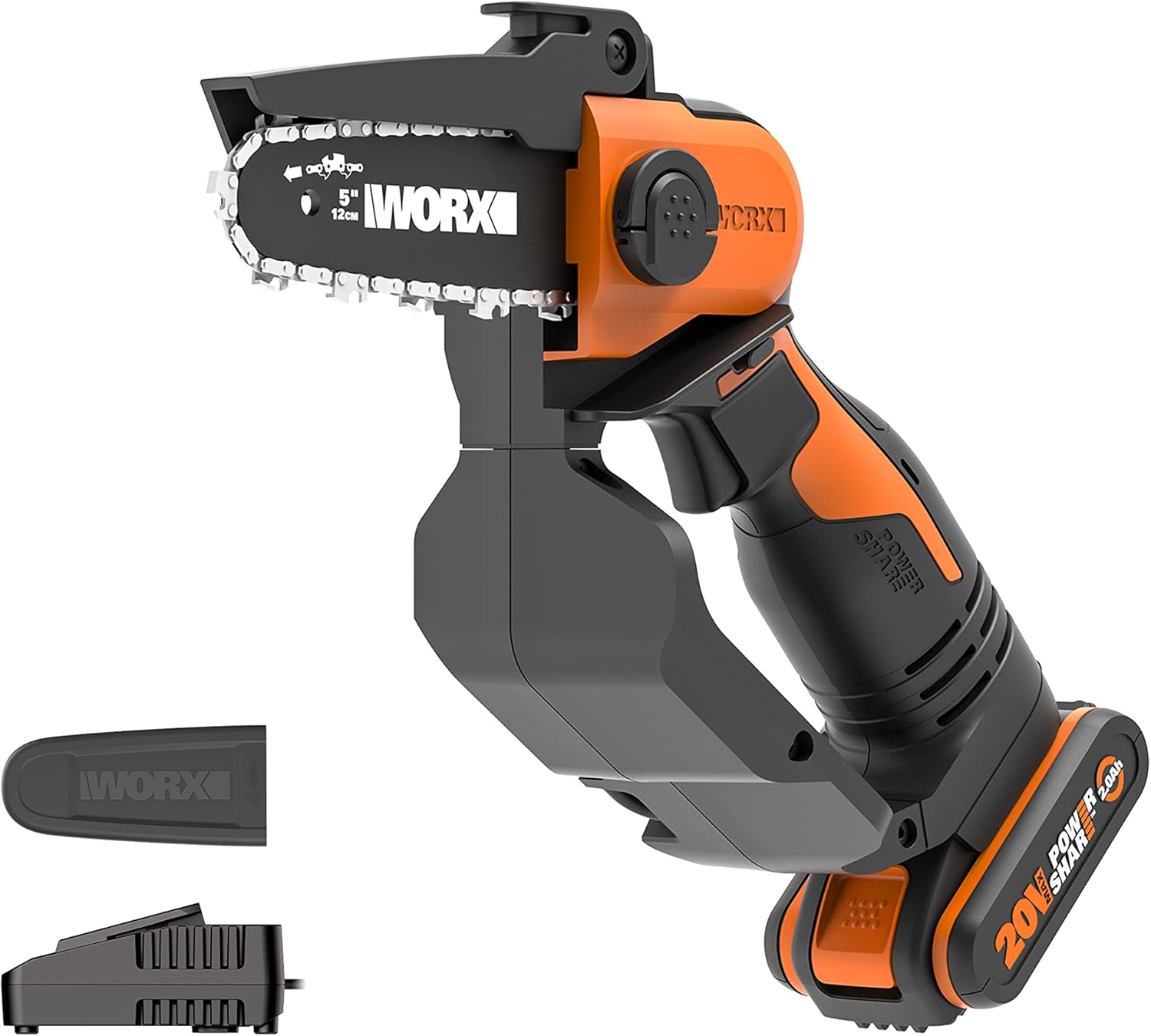 Worx WG324E - Potatore a Batteria 20V 12cm - immagine 1